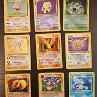 Lotto carte pokemon holo rare 