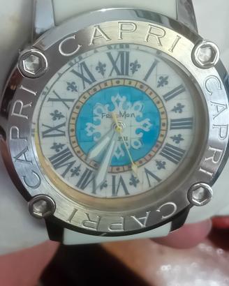 Orologio Capri Watch originale blu e ARGENTO