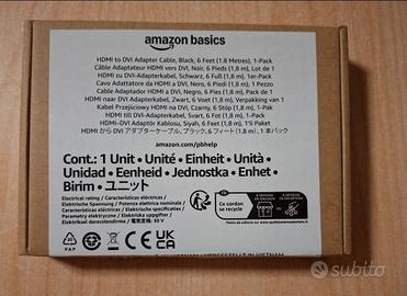 Cavo HDMI to DVI nuovo