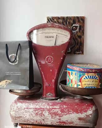 bilancia vintage italiana macchi anni 40