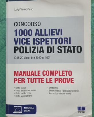 Libro concorso Vice Ispettore Polizia di Stato