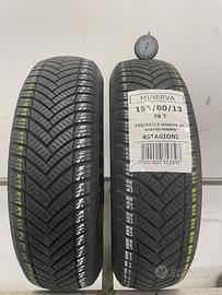 155 80 r13 79t 2 gomme minerva 4 stagioni