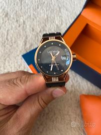 Orologio Locman Montecristo diamanti nero rosato