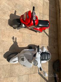 2 MOTO per bambini VESPA ELETTRICA