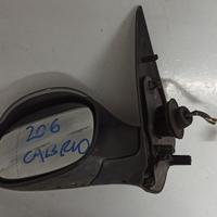 Specchietto sinistro peugeot 206 cabrio