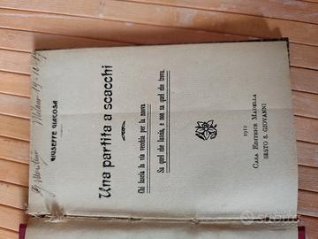 Una partita a scacchi, Giuseppe Giacosa, 1912