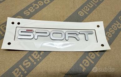 2 Emblemi Scritta Fiat SPORT Originale 500 500X Pa