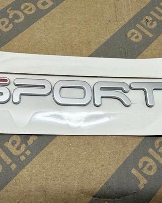 2 Emblemi Scritta Fiat SPORT Originale 500 500X Pa