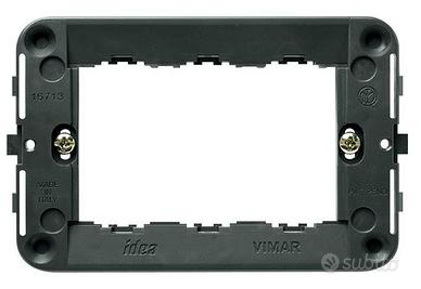 Vimar Idea, supporto per montaggio 3 moduli