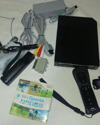 Console Nintendo Wii Nera E Accessori