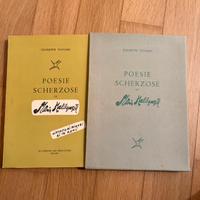 Raro libro Viviani Poesie scherzose e non