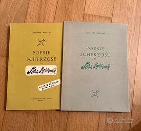 Raro libro Viviani Poesie scherzose e non
