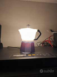 lampada usb moka caffè