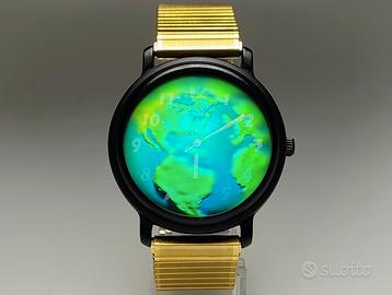 Orologio 3D Arts by Holo Watch "World Map" 1991
