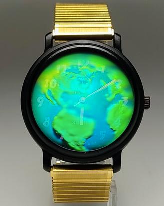 Orologio 3D Arts by Holo Watch "World Map" 1991