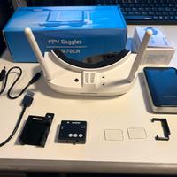 Visore fpv goggles eachine ev100 con dvr