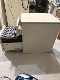 Cassetteria schedario da ufficio + Schedari extra