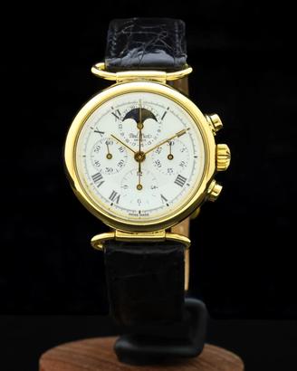 Paul Picot Etanche 18 kt gold manual Lemania 1884