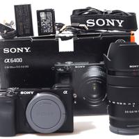 FOTOCAMERA DIGITALE SONY A6400 + SONY 18-135 OSS.