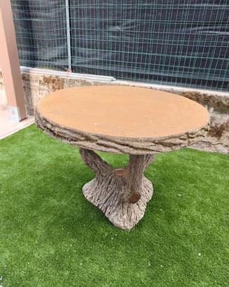 Set tavolo finto legno