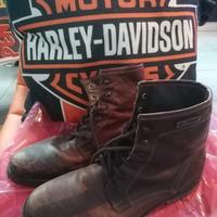 stivaletti cuoio Harley-Davidson US9 42 