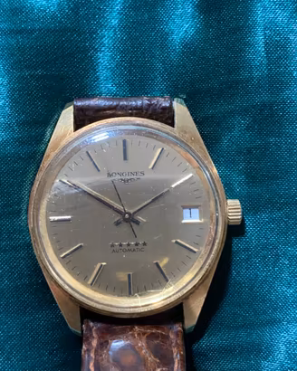 Longines Admiral 5 stelle automatico Vintage oro