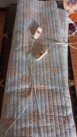 Coperta elettrica matrimoniale in pura lana