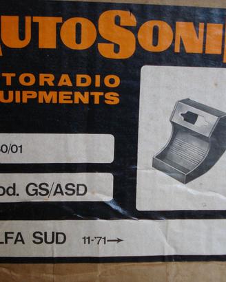 Plance vintage per autoradio