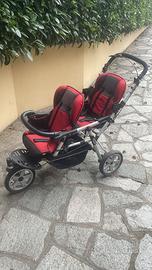 JANE Powertrip Pro- passeggino rosso