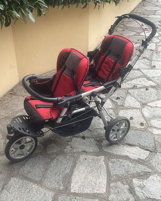 JANE Powertrip Pro- passeggino rosso