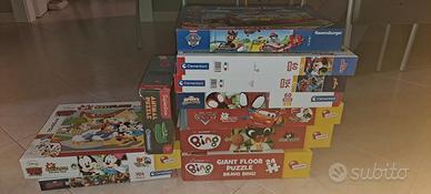 10 Puzzle età 3/6 anni