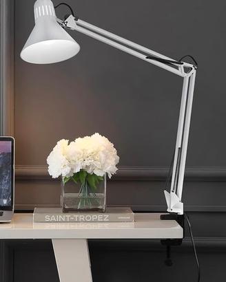Lampada a led da tavolo di alluminio