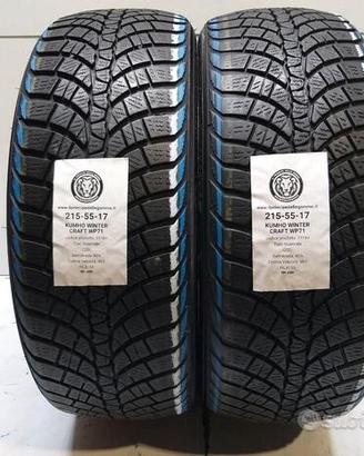 2 gomme 215 55 17 kumho a29184