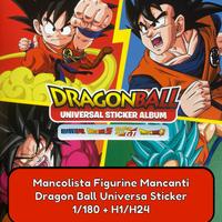 Dragonball Universal Sticker Mancolista Figurine