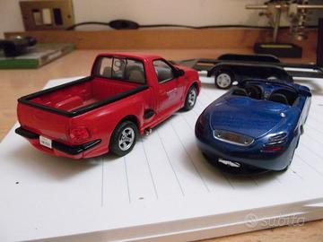 Ford F150STV+Ford Mustang Mach 3 spyder 1/43