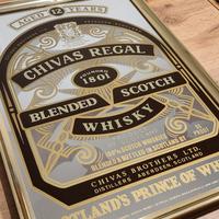 Specchio quadro Chivas Regal Scotch Whisky
