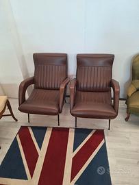 coppia poltrone vintage