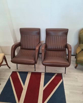 coppia poltrone vintage
