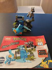 Pokemon Mega Construx Mudkip vs Poochyena