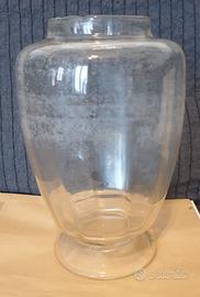 Vaso antico in vetro Fine '800 / Primi '900