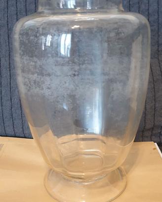 Vaso antico in vetro Fine '800 / Primi '900