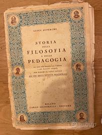 Storia della Filosofia e della Pedagogia" Superchi