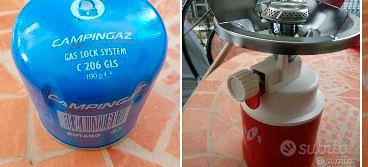 Fornello CAMPEGGIO  +  Cartuccia CAMPINGAZ 