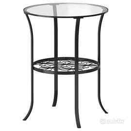 Tavolino vetro ferro Ikea