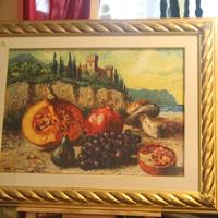 Gonzaga Giovanfrancesco serigrafia materica su tel