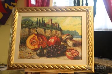 Gonzaga Giovanfrancesco serigrafia materica su tel