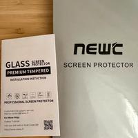4 Glass screen protector, pellicole iPhone e cover