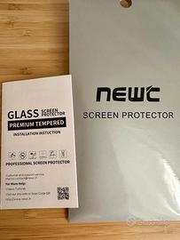4 Glass screen protector, pellicole iPhone e cover