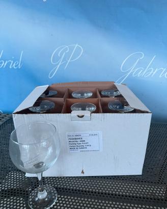 6 Calice schweppes per vino/spritz/gin tonic