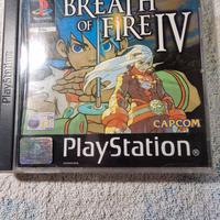Breath Of Fire 4 Playstation PSX PAL della Capcom